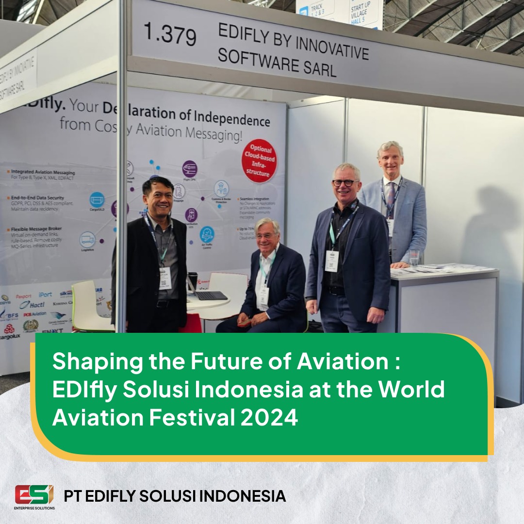 Shaping the Future of Aviation : EDIfly Solusi Indonesia at the World Aviation Festival 2024